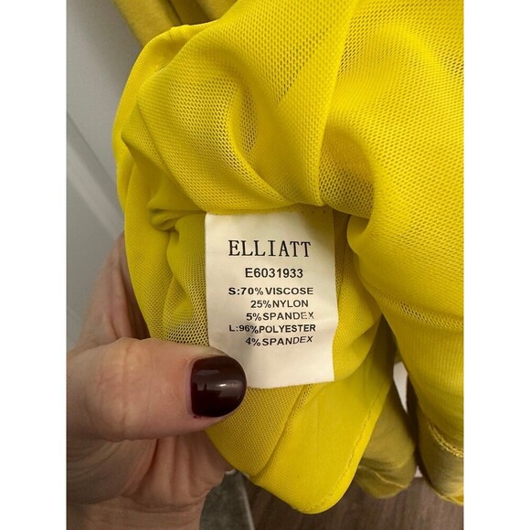 Elliatt Marigold Gown XS - Picture 4 of 5